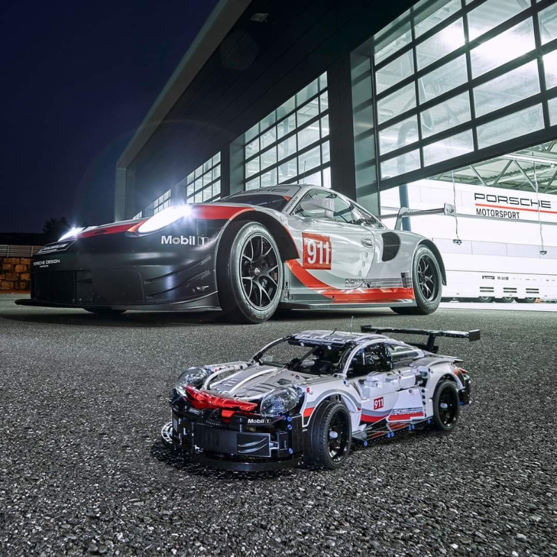 Porsche 911 RSR Technic  | 1580 Piezas